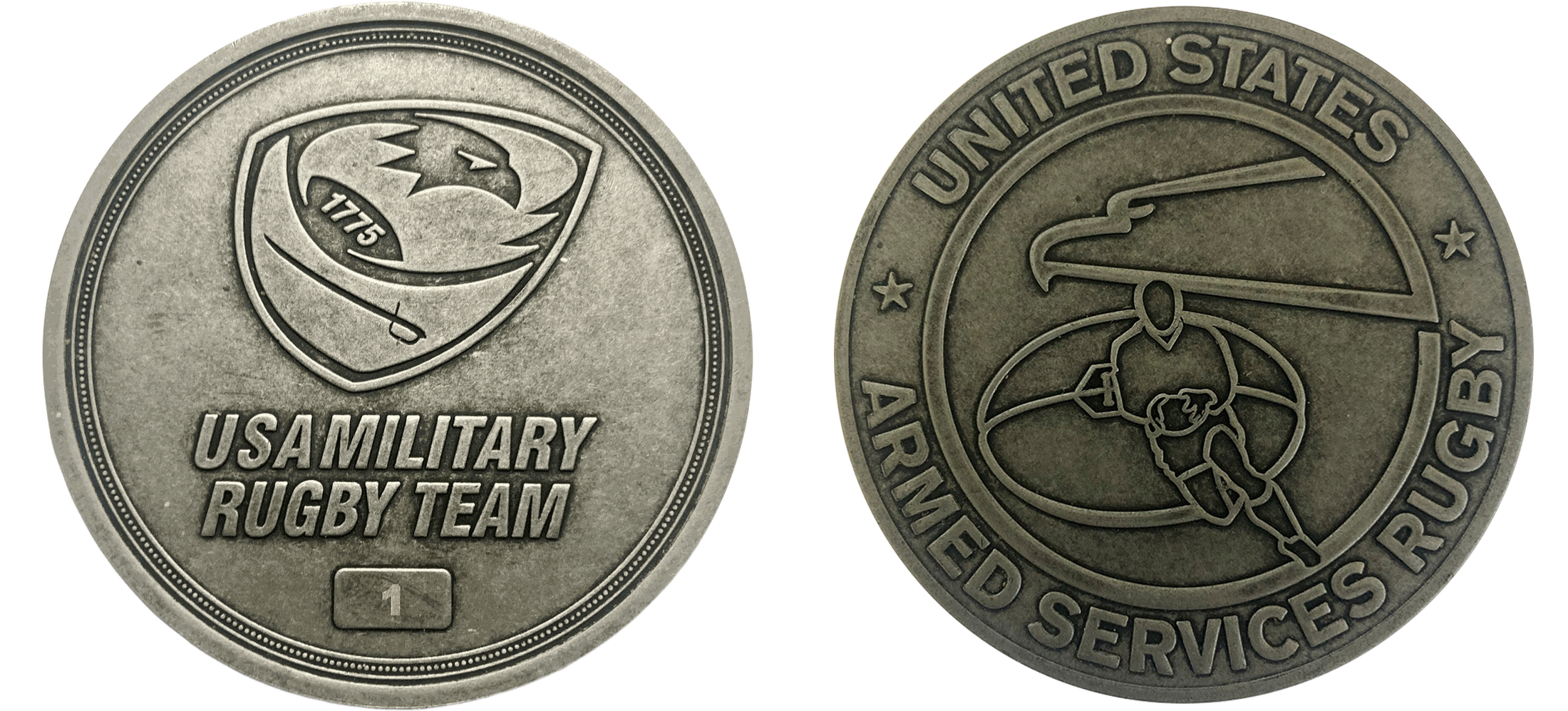 USA Military Rugby team coin